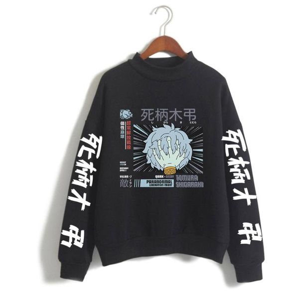 men's hoodies & sweatshirts 2021 anime my hero academia shigaraki tomura men turtleneck women oversized loose sweatshirt harajuku high, Black
men's hoodies & sweatshirts 2021 anime my hero academia shigaraki tomura men turtleneck women oversized loose sweatshirt harajuku high, Black