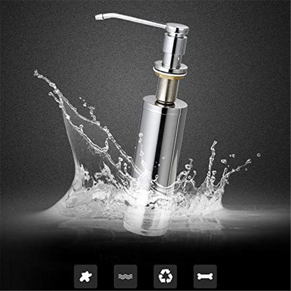 sink liquid soap dispenser deck mounted counter for kitchen complete brass pump and stainless steel bottle
sink liquid soap dispenser deck mounted counter for kitchen complete brass pump and stainless steel bottle