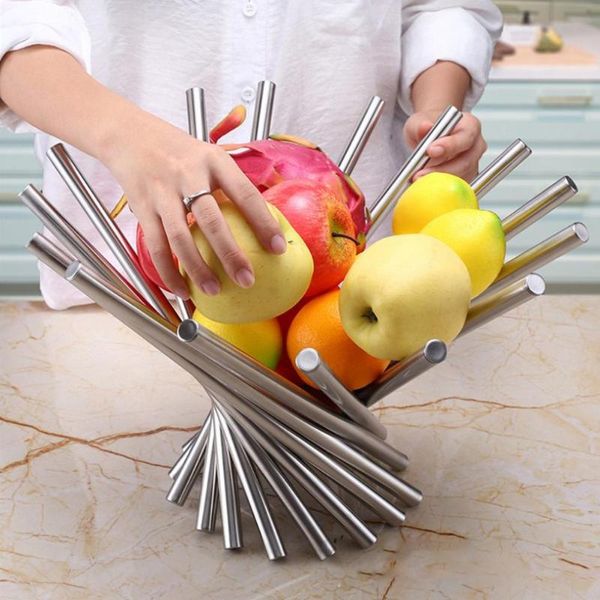 storage baskets creative collapsible stainless steel fruit bowl kitchen dinning table decoration basket silver cute
storage baskets creative collapsible stainless steel fruit bowl kitchen dinning table decoration basket silver cute