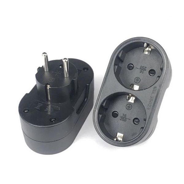 smart power plugs 2 socket multiple plug strip distribution adapter 16a/250v german standard supply
smart power plugs 2 socket multiple plug strip distribution adapter 16a/250v german standard supply