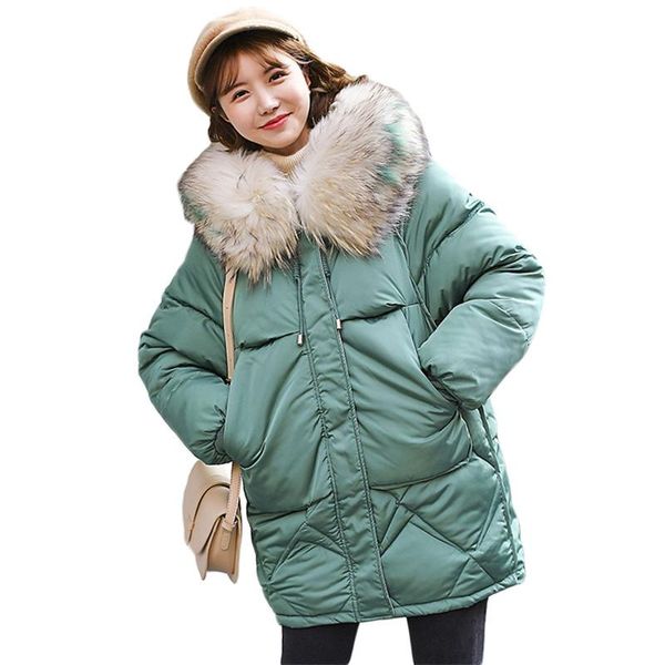women's trench coats winter coat women green purple black plus size loose big feather hooded parkas 2021 korean fashion thick warmth ja, Tan;black
women's trench coats winter coat women green purple black plus size loose big feather hooded parkas 2021 korean fashion thick warmth ja, Tan;black