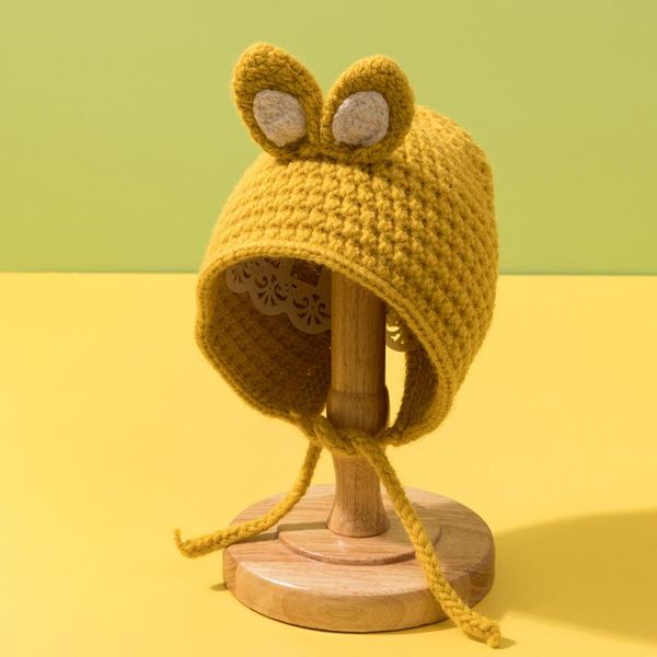 caps & hats autumn winter warm baby hat with ear solid color protection infant toddler knitted cap cartoon kid girl boy bonnet, Yellow
caps & hats autumn winter warm baby hat with ear solid color protection infant toddler knitted cap cartoon kid girl boy bonnet, Yellow