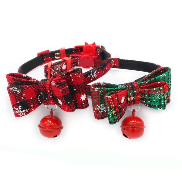 cat collars & leads bow tie with bell snowflakes plaid pet xmas collar costume for small dog puppy christmas accessories
cat collars & leads bow tie with bell snowflakes plaid pet xmas collar costume for small dog puppy christmas accessories