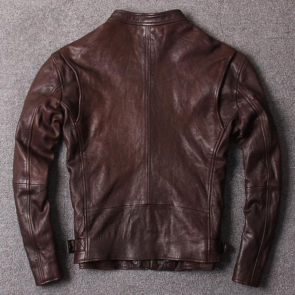 men's leather & faux genuine jacket men vintage clothes real goatskin coat spring autumn mens jackets 2021 d-290624 kj5929, Black
men's leather & faux genuine jacket men vintage clothes real goatskin coat spring autumn mens jackets 2021 d-290624 kj5929, Black