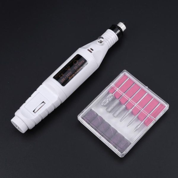 nail drill & accessories 1 set polisher mini electric file professional manicure pedicure kit portable grinder art tool au plug (blac
nail drill & accessories 1 set polisher mini electric file professional manicure pedicure kit portable grinder art tool au plug (blac