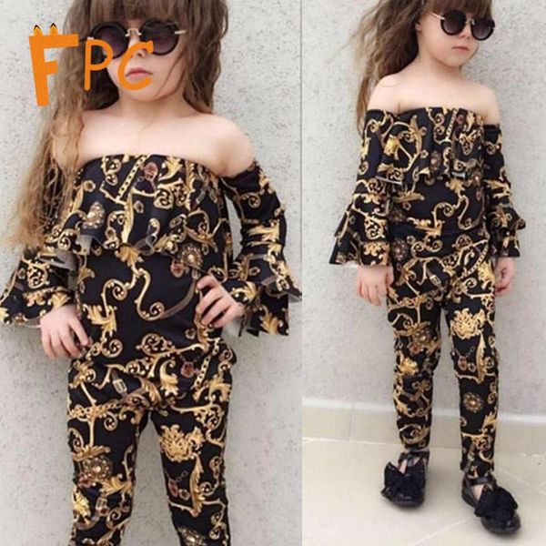 clothing sets geo print and pants vintage for children sheath flare sleeve slash neck long girl 2-7t kids clothes, White
clothing sets geo print and pants vintage for children sheath flare sleeve slash neck long girl 2-7t kids clothes, White