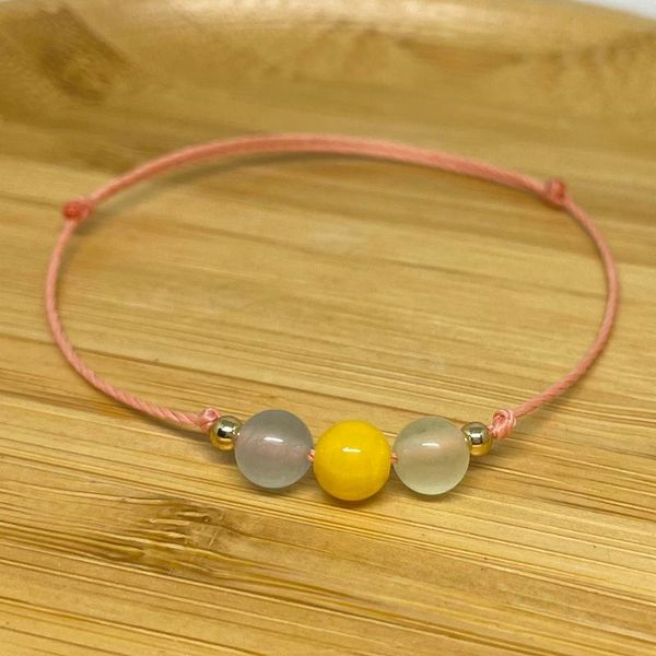 charm bracelets girl yellow agate women handmade sweet pink thread crystal jewelry natural stones beads accessories gift to girlfriend, Golden;silver
charm bracelets girl yellow agate women handmade sweet pink thread crystal jewelry natural stones beads accessories gift to girlfriend, Golden;silver