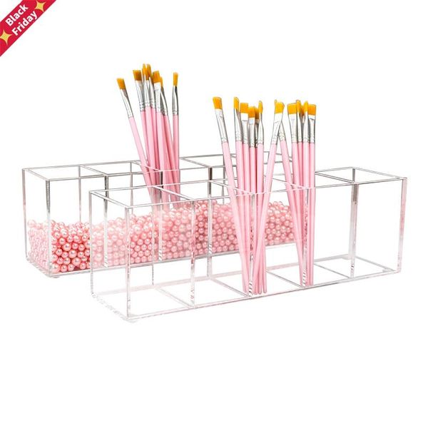 acrylic makeup brushes organizer box container storage clear cosmetic 5 slot boxes & bins
acrylic makeup brushes organizer box container storage clear cosmetic 5 slot boxes & bins
