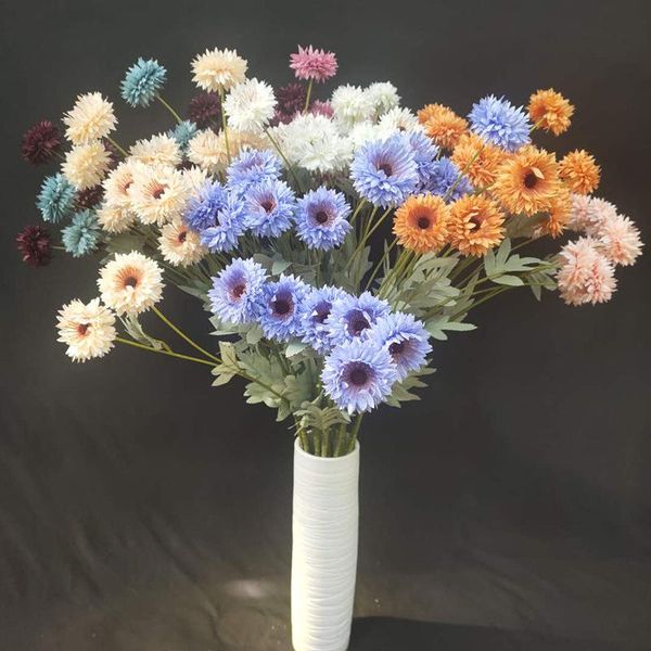 decorative flowers & wreaths 8 heads melaleuca ball chrysanthemum artificial silk home floral arrangement ornament wedding party scene decor
decorative flowers & wreaths 8 heads melaleuca ball chrysanthemum artificial silk home floral arrangement ornament wedding party scene decor