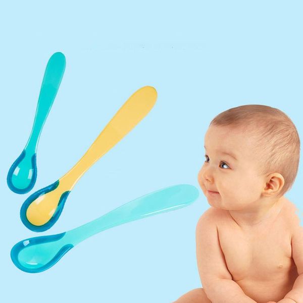 cups, dishes & utensils 2pcs/set baby temperature sensing spoon set safety silicone feeding flatware kids infant tableware children dinnerwa
cups, dishes & utensils 2pcs/set baby temperature sensing spoon set safety silicone feeding flatware kids infant tableware children dinnerwa