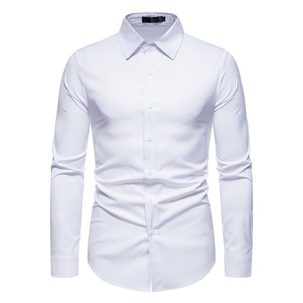 parks long sve slim social men's work shirt, black and white wedding drs shirt, White;black
parks long sve slim social men's work shirt, black and white wedding drs shirt, White;black