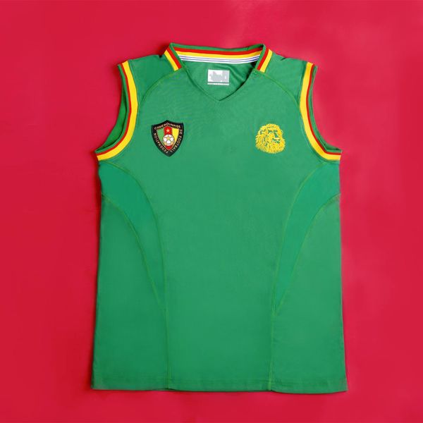 2002 soccer jerseys cameroon home shirt retro jersey eto'o geremi wome song djemba-djemba 02 classic football shirts, Black;yellow
2002 soccer jerseys cameroon home shirt retro jersey eto'o geremi wome song djemba-djemba 02 classic football shirts, Black;yellow