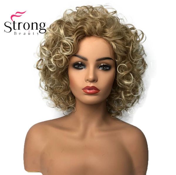 synthetic wigs strongbeauty sr curly natural fluffy hairstyles hair capless women's wig, Black
synthetic wigs strongbeauty sr curly natural fluffy hairstyles hair capless women's wig, Black