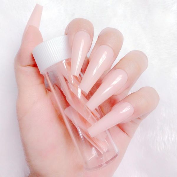 false nails 24pcs super long ballerina coffin glossy natural artificial press on full cover fingernails tips manicure tool, Red;gold
false nails 24pcs super long ballerina coffin glossy natural artificial press on full cover fingernails tips manicure tool, Red;gold