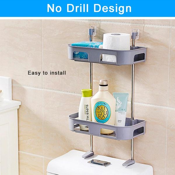 hooks & rails toilet bathroom shelf storage organizer wall mount no drilling shower kitchen basket multifunctional rack
hooks & rails toilet bathroom shelf storage organizer wall mount no drilling shower kitchen basket multifunctional rack