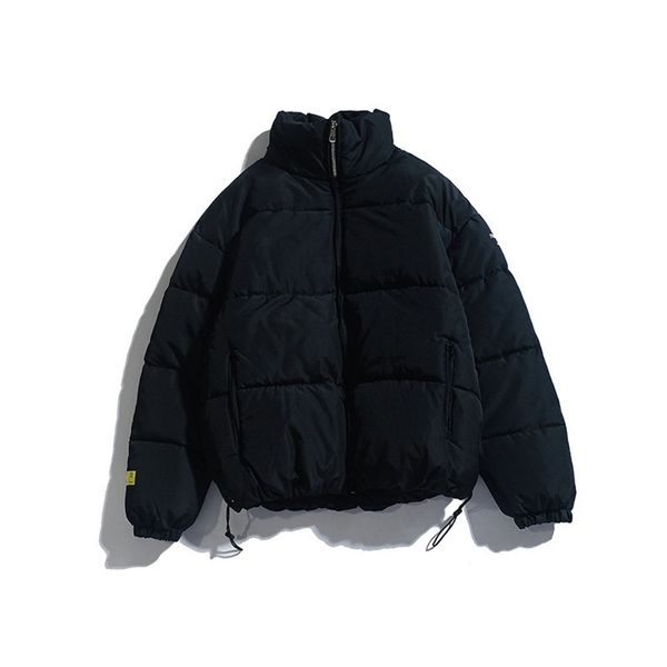 downs men's solid color high-quality streetwear stand-up collar warm thick fashionable casual coat, Black
downs men's solid color high-quality streetwear stand-up collar warm thick fashionable casual coat, Black