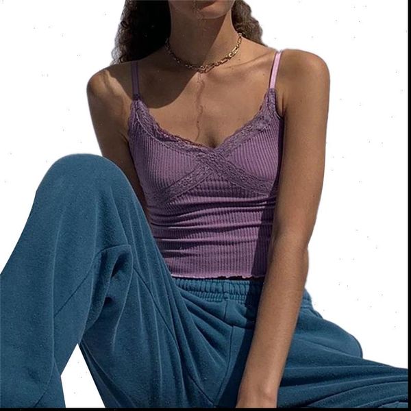 fashion knitted rib sleeveless women tanks camisole v neck lace trim slim fit crop summer solid simple casual, White
fashion knitted rib sleeveless women tanks camisole v neck lace trim slim fit crop summer solid simple casual, White