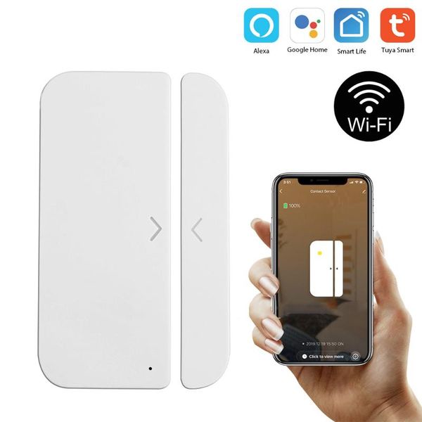 smart home control tuya wifi door window sensor magnetic detector open / closed detectors app work with alexa google
smart home control tuya wifi door window sensor magnetic detector open / closed detectors app work with alexa google