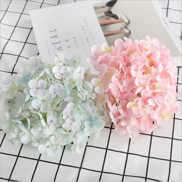 19cm large artificial hydrangea silk flower heads for wedding home party decoration fake flowers wall accessory decorative & wreaths
19cm large artificial hydrangea silk flower heads for wedding home party decoration fake flowers wall accessory decorative & wreaths