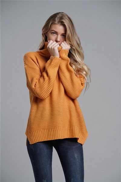 women's sweaters fashion woman winter sweater knitwear 6 colors solid turtleneck and pullovers jumper sale tt2o, White;black
women's sweaters fashion woman winter sweater knitwear 6 colors solid turtleneck and pullovers jumper sale tt2o, White;black