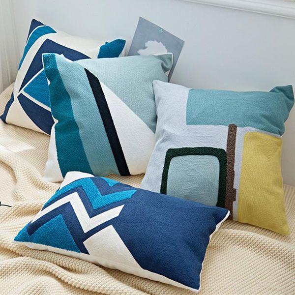 home decor embroidery geometric pillow cover navy blue cotton canvas cushion decorative case sham 45x45cm cushion/decorative
home decor embroidery geometric pillow cover navy blue cotton canvas cushion decorative case sham 45x45cm cushion/decorative