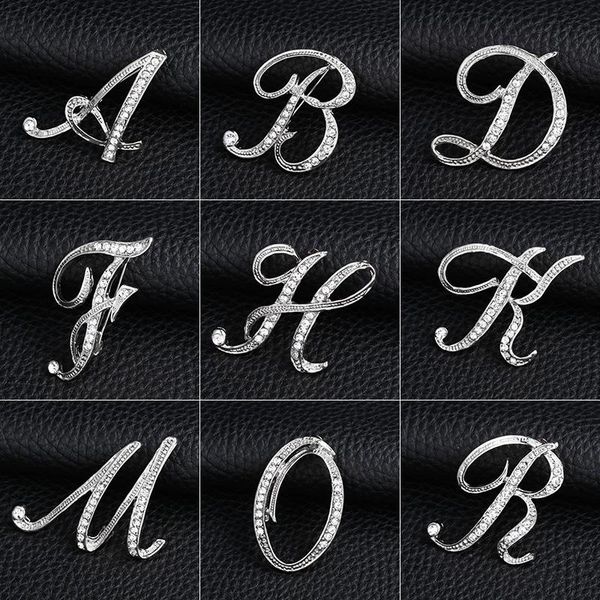 pins, brooches english word brooch a-z letter crystal silver plated pins suit shirt collar jewelry accessories gift, Gray
pins, brooches english word brooch a-z letter crystal silver plated pins suit shirt collar jewelry accessories gift, Gray