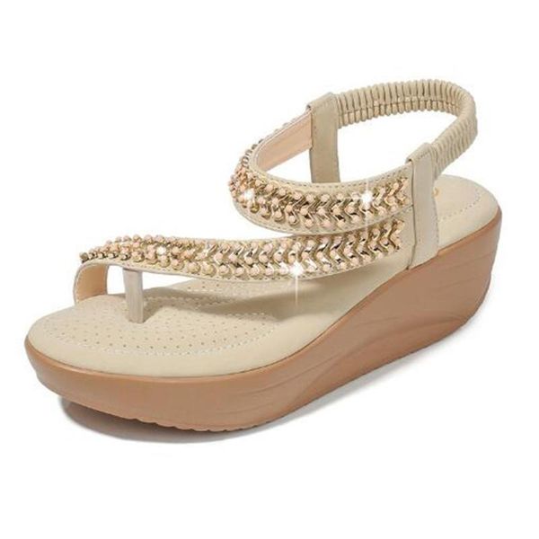 sandals 2021 round toe women's thick bottom slope heel rhinestone 35-42 large fashionable, Black
sandals 2021 round toe women's thick bottom slope heel rhinestone 35-42 large fashionable, Black