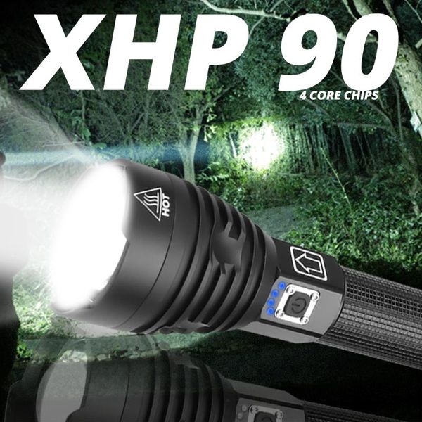 most powerful light xhp90 led usb zoomable torch 3 modes lamp 18650 26650 rechargeable battery for camping flashlights torches
most powerful light xhp90 led usb zoomable torch 3 modes lamp 18650 26650 rechargeable battery for camping flashlights torches