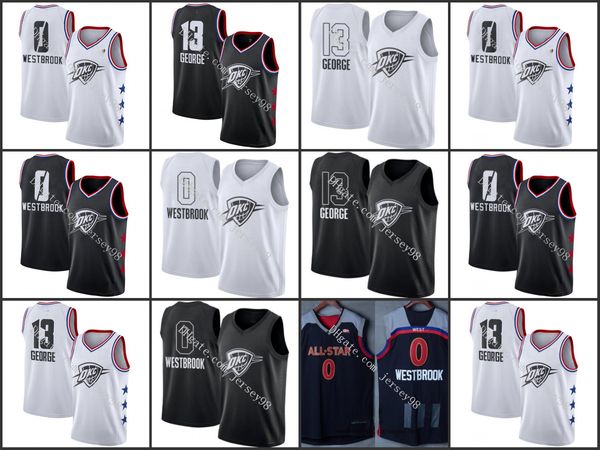 oklahoma city thunder men #13 paul george 0 russell westbrook retro basketball jersey, Black
oklahoma city thunder men #13 paul george 0 russell westbrook retro basketball jersey, Black