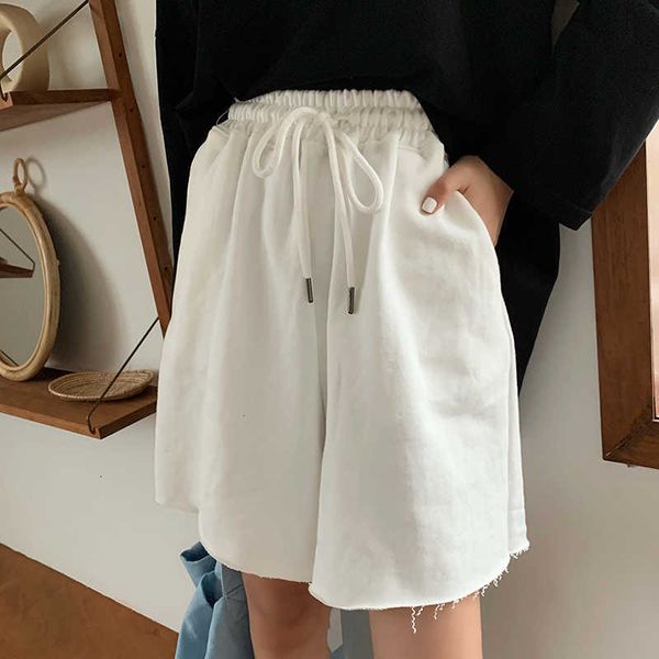women's shorts elastic waist summer women korean black white wide leg short pants loose casual sreetwear pockets boyfriend z509 kb, White;black
women's shorts elastic waist summer women korean black white wide leg short pants loose casual sreetwear pockets boyfriend z509 kb, White;black