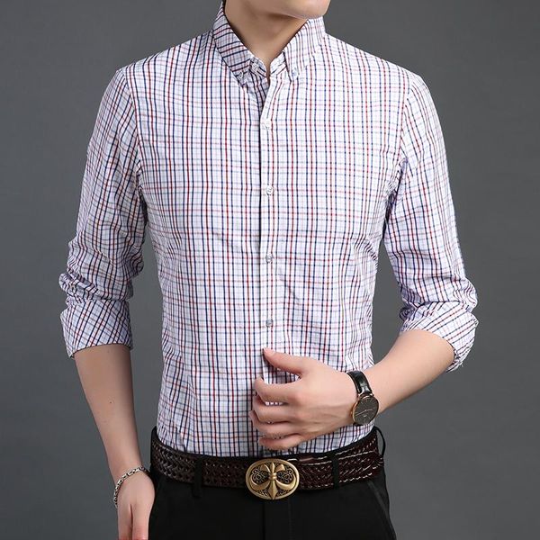 brand men stripe print plaid casual shirt for long sleeve no pocket slim fit anti-wrinkle autumn shirts men's, White;black
brand men stripe print plaid casual shirt for long sleeve no pocket slim fit anti-wrinkle autumn shirts men's, White;black