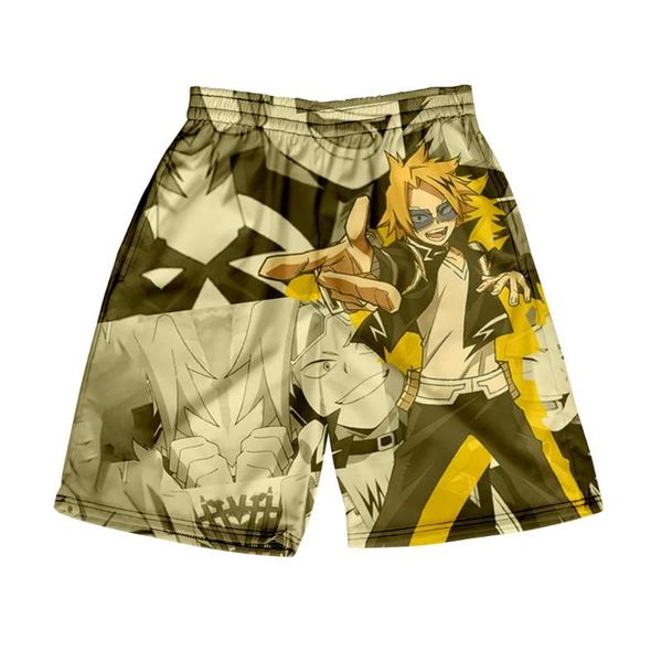 women's shorts my hero academia denki kaminari 3d print summer quick dry women and men hip beach wear streetwear, White;black
women's shorts my hero academia denki kaminari 3d print summer quick dry women and men hip beach wear streetwear, White;black