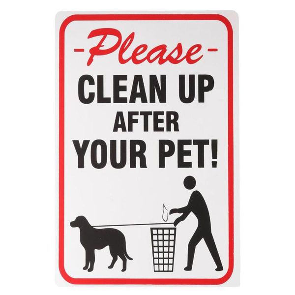 novelty items 5pcs please clean up after your pet sign 8x12 inch no dog poop pickup remove
novelty items 5pcs please clean up after your pet sign 8x12 inch no dog poop pickup remove