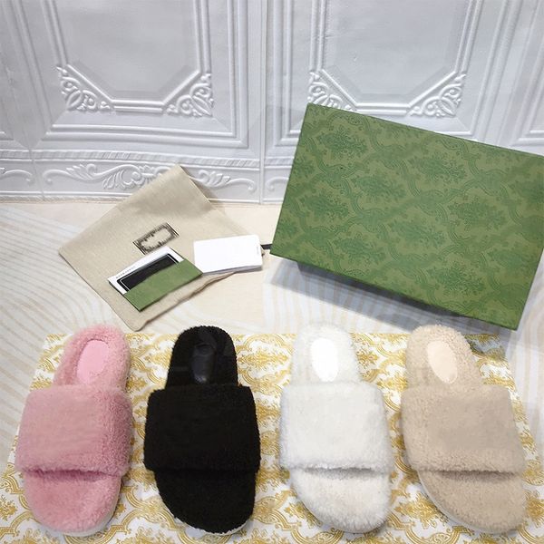 fur womens slippers the latest luxury mink soft flat open-toe non-slip mules with oversized initials fashionable lightweight homey sizes 34, Black 
fur womens slippers the latest luxury mink soft flat open-toe non-slip mules with oversized initials fashionable lightweight homey sizes 34, Black