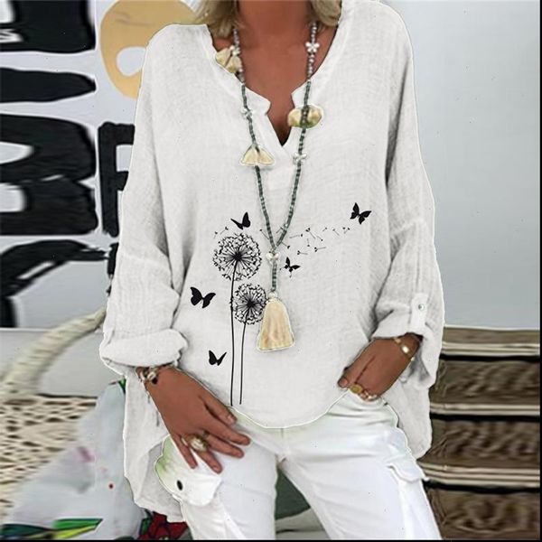 cotton women blouses linen blouse shirt autumn ladies shirts large size loose casual v neck long sleeve printed female, White
cotton women blouses linen blouse shirt autumn ladies shirts large size loose casual v neck long sleeve printed female, White