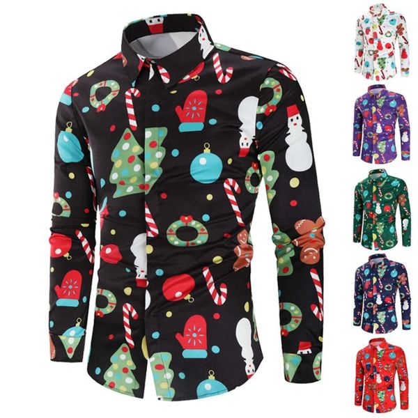 men's casual shirts design christmas 3d print tree men spring autumn long sleeve slim fit shirt winter mens funny button up blouses, White;black
men's casual shirts design christmas 3d print tree men spring autumn long sleeve slim fit shirt winter mens funny button up blouses, White;black