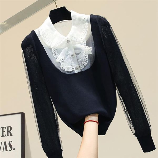 women's sweaters sq10200 fashion 2021 runway luxury european design party style clothing, White;black
women's sweaters sq10200 fashion 2021 runway luxury european design party style clothing, White;black