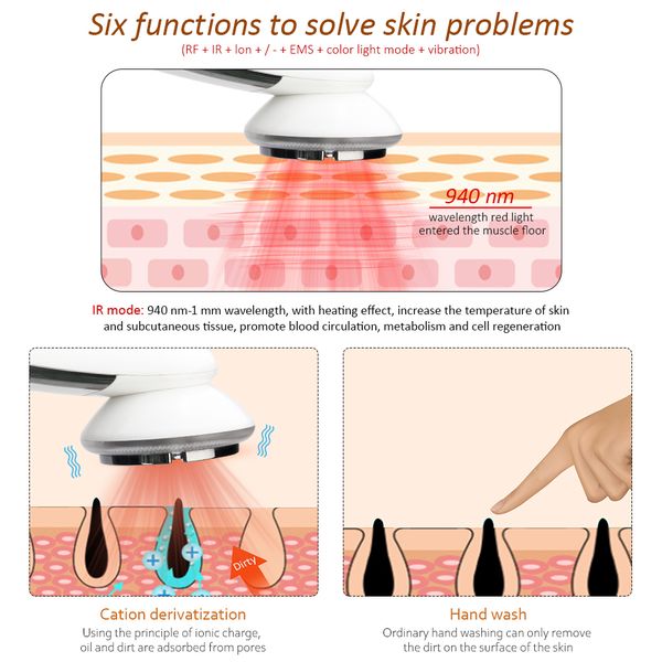 led light therapy rf 5 led face lifting machine high frequency skin rejuvenationfor acne wrinkle anti-aging ion skin care tool p
led light therapy rf 5 led face lifting machine high frequency skin rejuvenationfor acne wrinkle anti-aging ion skin care tool p