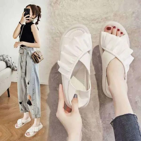 sandals summer women flat pu comfortable slippers 2021 fashion open tole woman shoes black pink white
sandals summer women flat pu comfortable slippers 2021 fashion open tole woman shoes black pink white