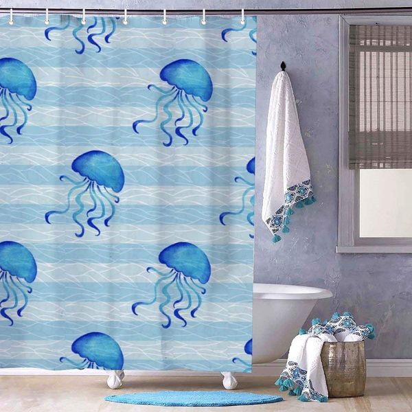 bath curtain shower curtain cute blue jellyfish in the sea with hooks polyester machine washable waterproof decorative for
bath curtain shower curtain cute blue jellyfish in the sea with hooks polyester machine washable waterproof decorative for
