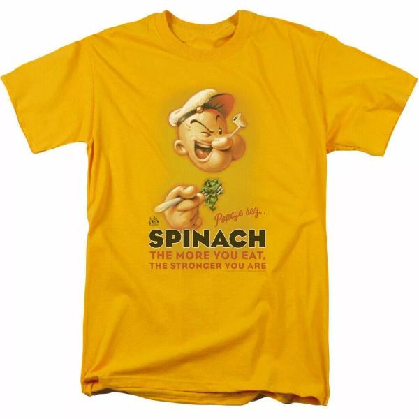 popeye spinach retro t shirt mens licensed sailor man idw comics tee gold, White;black
popeye spinach retro t shirt mens licensed sailor man idw comics tee gold, White;black