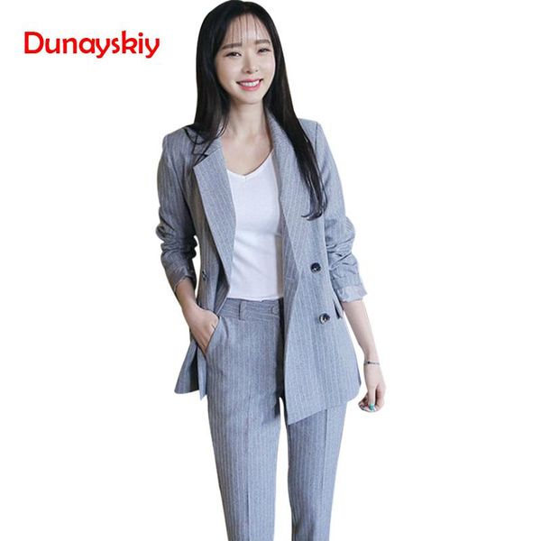 women's suits & blazers dunayskiy women work fashion pant 2 piece set office lady striped double breasted blazer jacket and trousers we, White;black
women's suits & blazers dunayskiy women work fashion pant 2 piece set office lady striped double breasted blazer jacket and trousers we, White;black