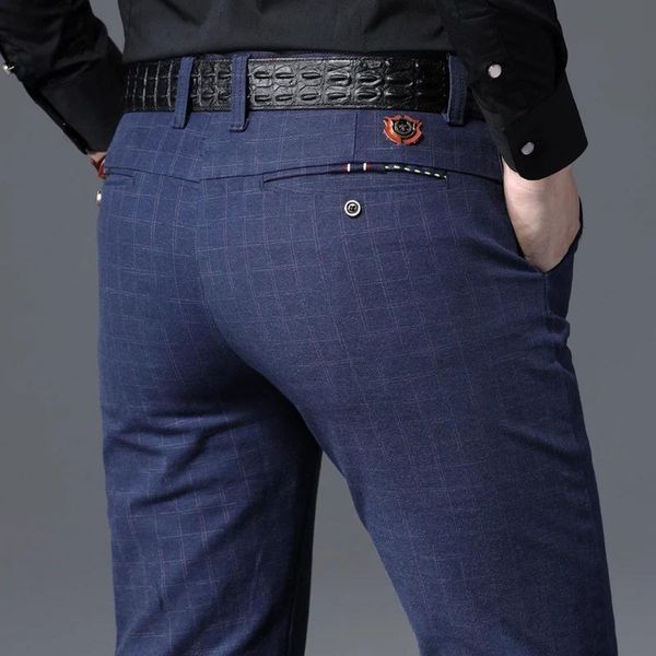 luren 2021spring autumn fashion mens casual pants brand business male clothing cotton formal trousers men men's, Black
luren 2021spring autumn fashion mens casual pants brand business male clothing cotton formal trousers men men's, Black
