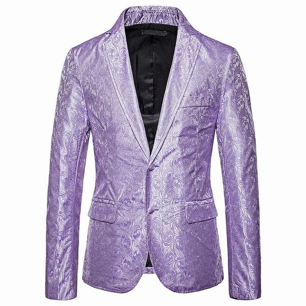 men's suits & blazers men blazer fashion british suit casual business single breasted printed, White;black
men's suits & blazers men blazer fashion british suit casual business single breasted printed, White;black