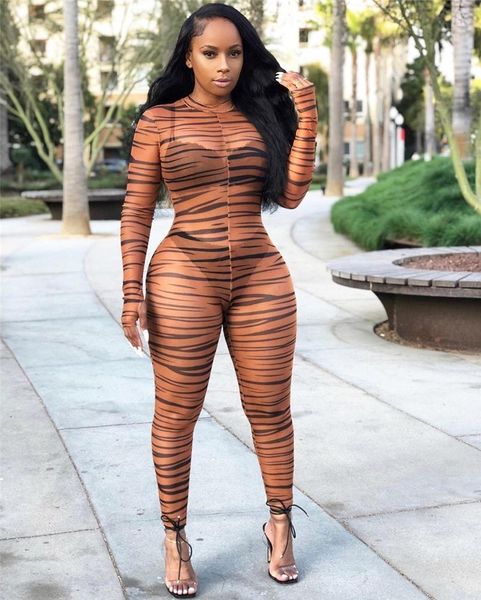 women's jumpsuits & rompers women mesh zebra print long sleeve jumpsuit romper bodycon bodysuit trousers, Black;white
women's jumpsuits & rompers women mesh zebra print long sleeve jumpsuit romper bodycon bodysuit trousers, Black;white