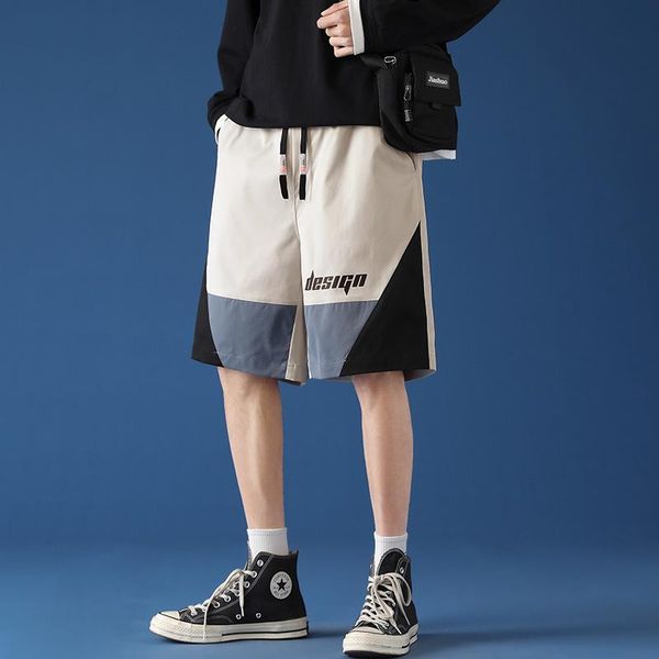 plus size fashion men m-5xl sports shorts patcwhork color straight drawstring pants 2021 summer casual fitness gym men's, White;black
plus size fashion men m-5xl sports shorts patcwhork color straight drawstring pants 2021 summer casual fitness gym men's, White;black