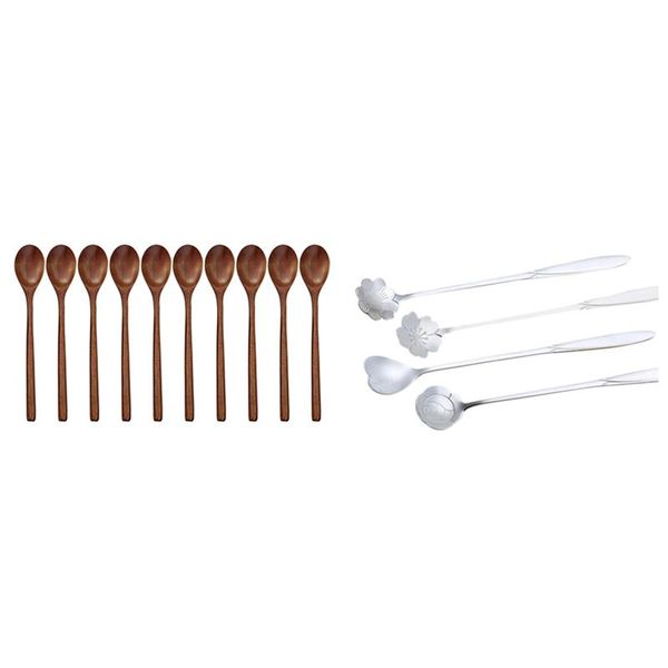 spoons 4 pcs spoon silver sakura,rose,cosmos,heart-shaped vintage flower shape icecream tea coffee & 10x wooden
spoons 4 pcs spoon silver sakura,rose,cosmos,heart-shaped vintage flower shape icecream tea coffee & 10x wooden