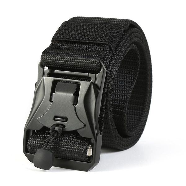 belts men's and women's genuine tactical belt quick release magnetic buckle military soft real nylon outdoor sports accessories, Black;brown
belts men's and women's genuine tactical belt quick release magnetic buckle military soft real nylon outdoor sports accessories, Black;brown