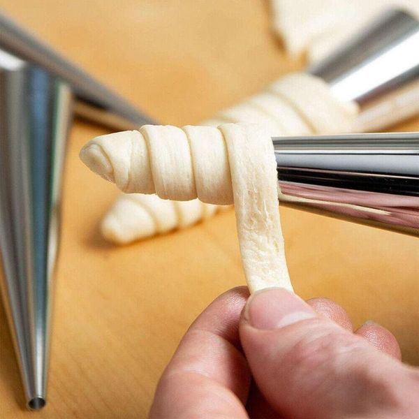 baking & pastry tools 5 pcs conical tube cone roll moulds croissants molds dessert mold kitchen tool horn cookie mould cream g1m9
baking & pastry tools 5 pcs conical tube cone roll moulds croissants molds dessert mold kitchen tool horn cookie mould cream g1m9