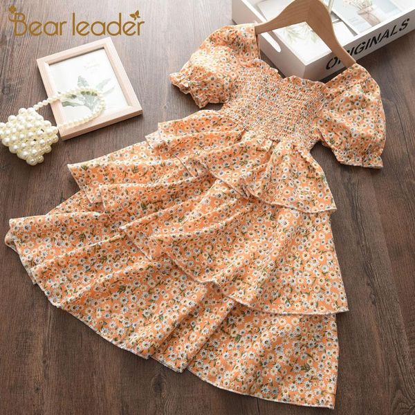 girl's dresses bear leader girls layered party dress summer kids princess fashion elegant tiered costume casual children clothes, Red;yellow
girl's dresses bear leader girls layered party dress summer kids princess fashion elegant tiered costume casual children clothes, Red;yellow
